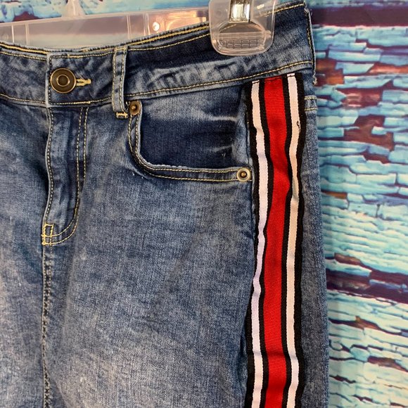 George Denim Mini Skirt - Picture 2 of 5